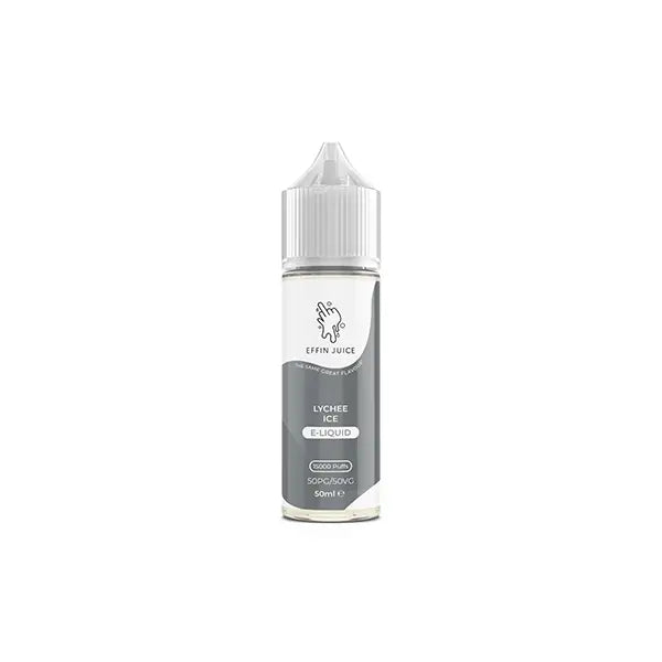 0mg EFFIN Juice 50ml Shortfill 0mg (50VG/50PG) Vaping Products
