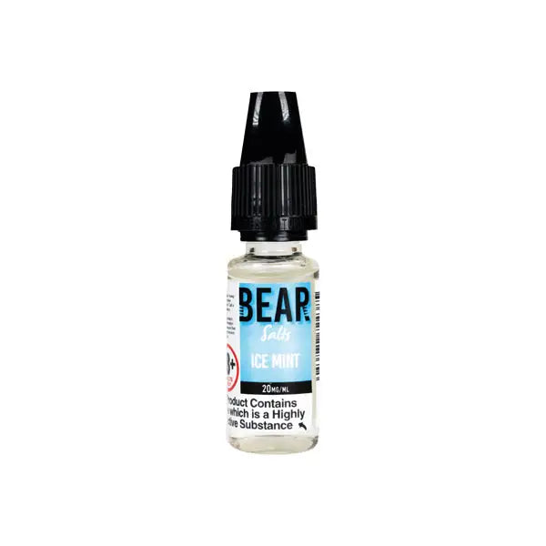 10mg Bear Flavours Vape 10ml Nic Salts (50VG/50PG) - Vaping Products