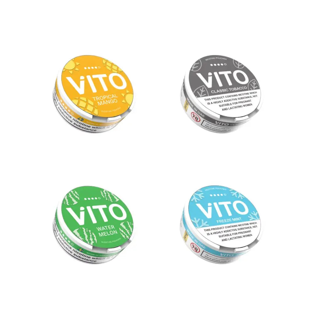 14mg VITO Nicotine Pouches - 20 Pouches - Fulfilment