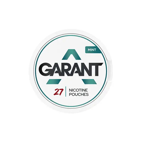 18mg Garant Mint Nicotine Pouch - 20 Pouches - Smoking Products
