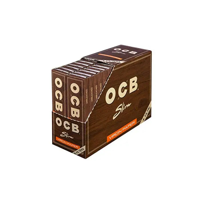 32 OCB King Size SLIM Virgin Papers + TIPS - Smoking Products