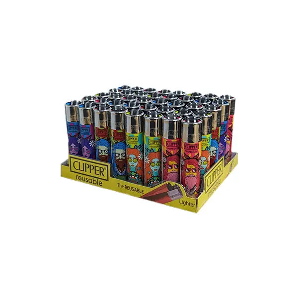 40 Clipper Classic Large Flint Always Hippie 2 - CL3C1621UKH - Smoking Products