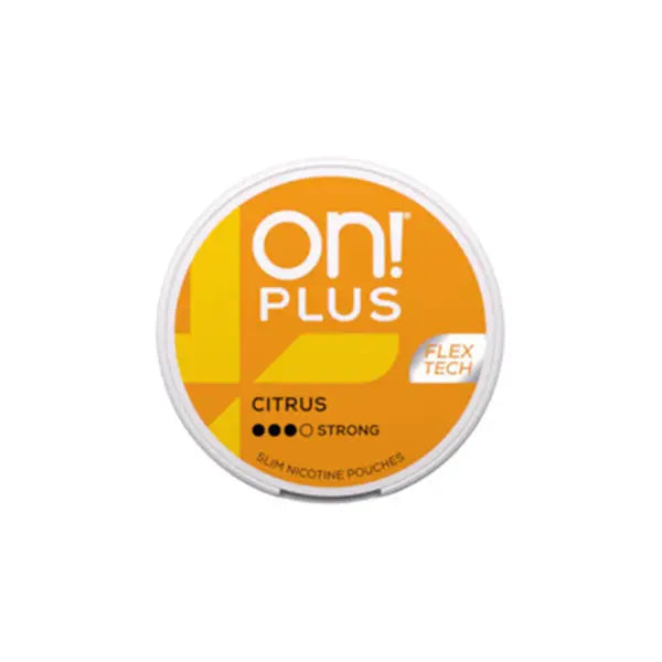 9mg On! Plus Strong Nicotine Pouches - 20 Pouches - Smoking Products