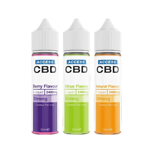 Access CBD 1200mg CBD E-liquid 50ml (60PG/40VG) - CBD Products