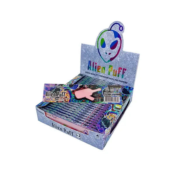 Alien Puff Kingsize Transparent Pack 25 Booklets (HP2106) - Smoking Products