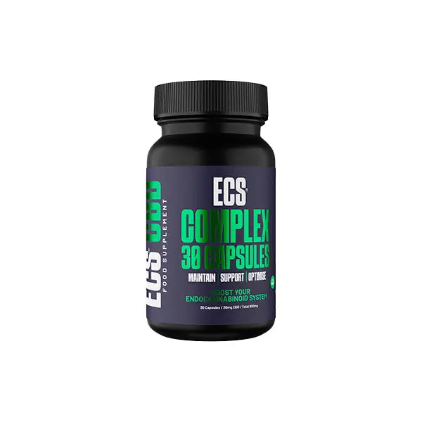 Canavape 900mg ECS Complex High Strength CBD Capsules - 30 Caps - CBD Products