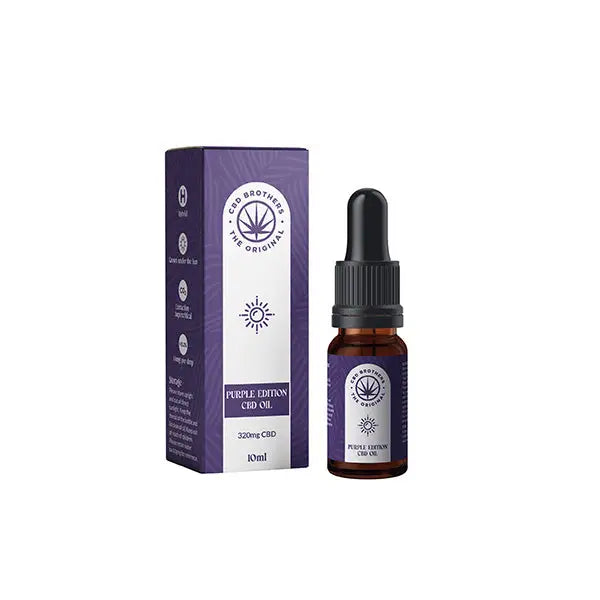 CBD Brothers CBD Hemp Seed Oil 10ml with dropper for natural wellness