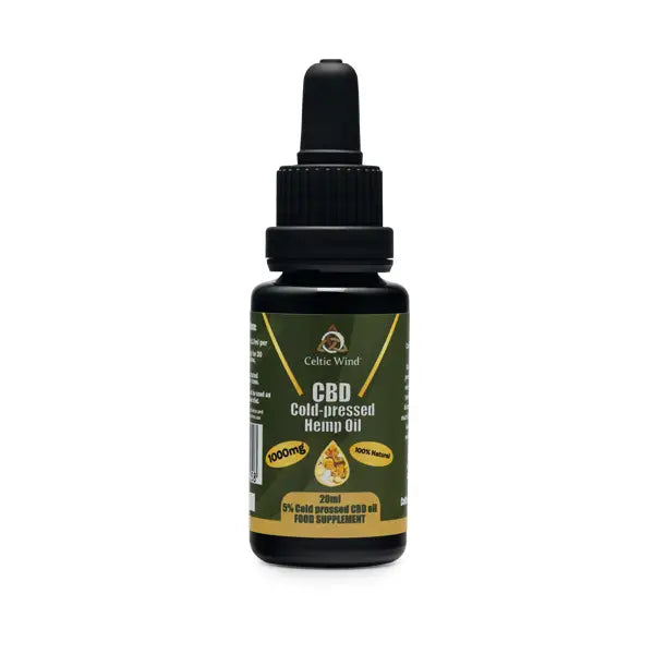 Celtic Wind Crops 1000mg CBD Multi-Complex Hemp Oil - 20ml - CBD Products