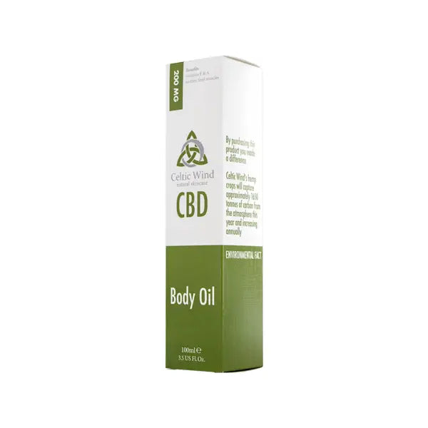 Celtic Wind Crops 200mg CBD Body Oil - 100ml (BUY 1 GET 1 FREE) - CBD Products