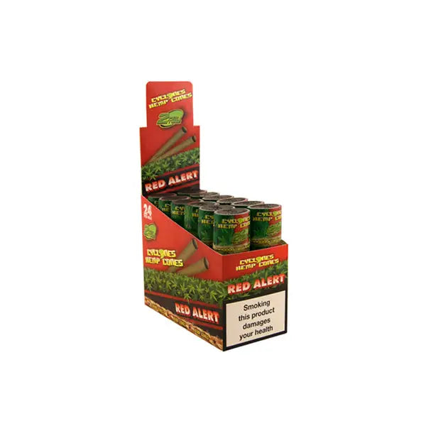 Cyclones Hemp Cones - 24 Per Pack - Smoking Products