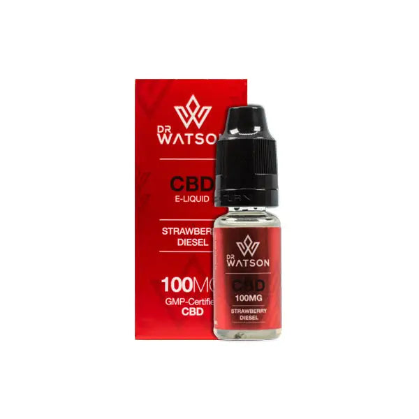 Dr Watson 100mg CBD Vaping Liquid 10ml - Menthol - CBD Products