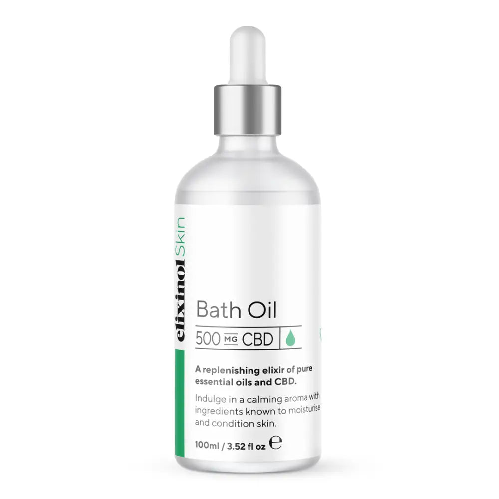 Elixinol Skin 500mg CBD Bath Oil - 100ml - CBD Products