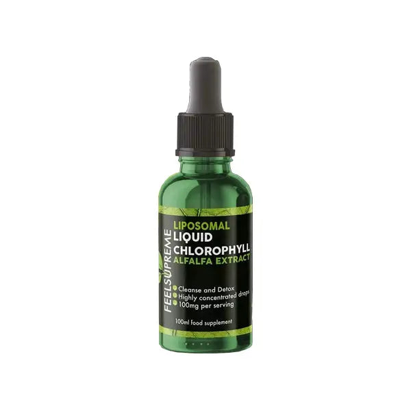Feel Supreme 10000mg Liposomal Liquid Chlorophyll Tincture - 100ml - CBD Products