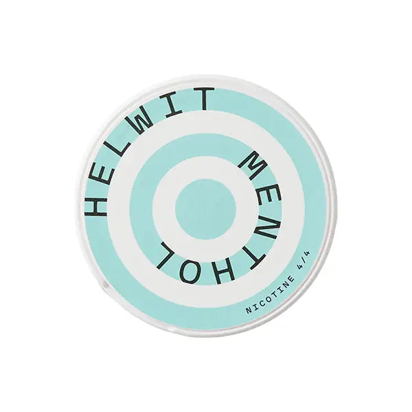HELWIT 12mg Nicotine Pouches Menthol - 20 Pouches - Smoking Products