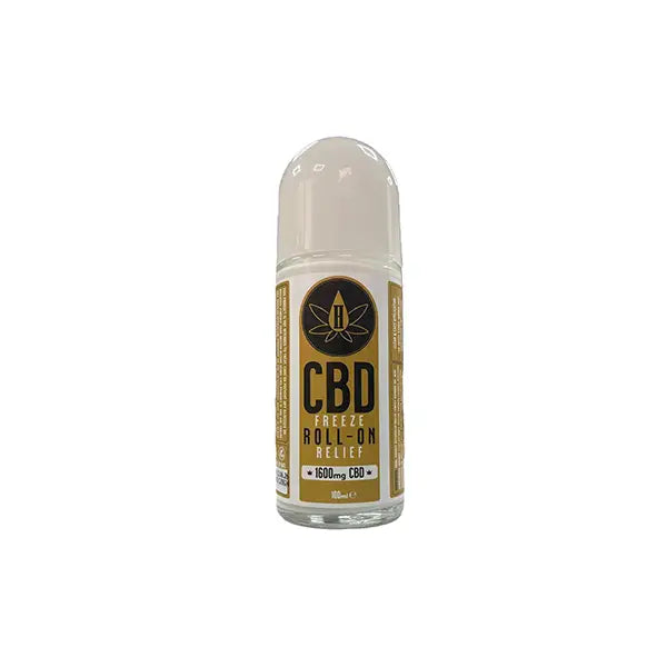 HEMPHASIZE CBD 1600mg Freeze Roll On Relief - 100ml - CBD Products