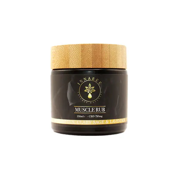 Innaree 750mg CBD Muscle Rub 150ml - CBD Products