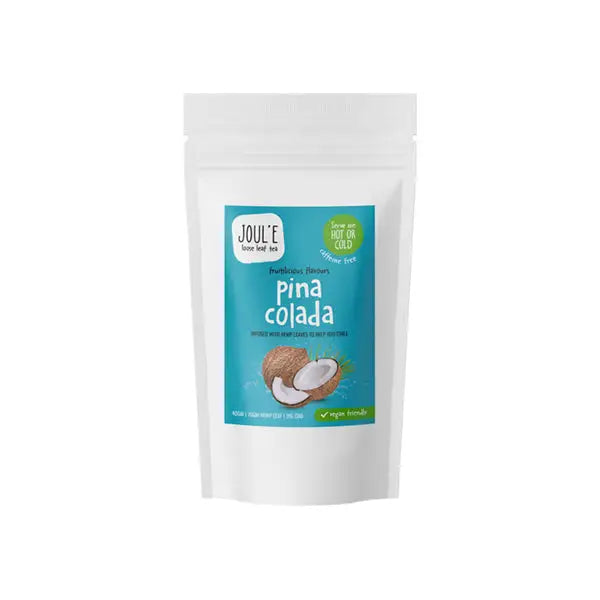 Pina Colada flavored bubble tea in Joul’e 2% CBD Pina Colada Tea Fruit Hemp Leaf Drink
