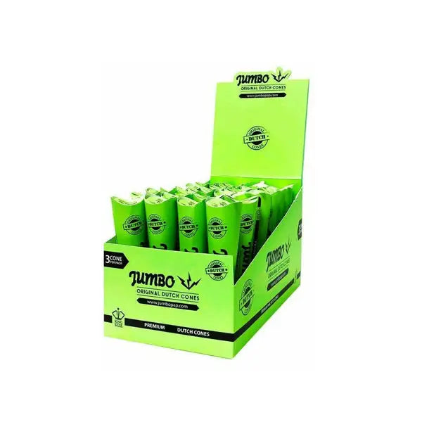 Jumbo King Sized Premium Dutch Cones Pre-Rolled - Green - Smoking Products