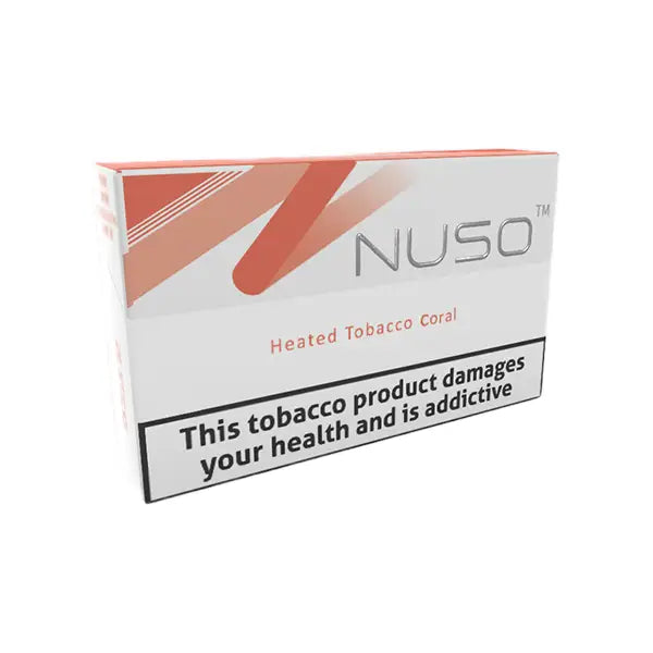 NUSO Heated Tobacco Sticks Strength 3 - 20 Sticks - Smoking Products