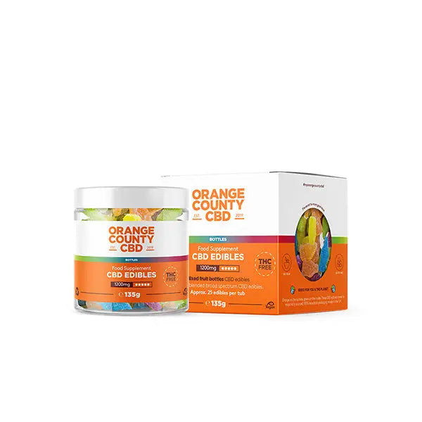 Orange County CBD 1200mg Gummies - Small Pack - CBD Products