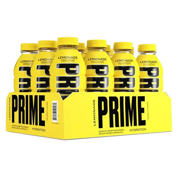 PRIME Hydration USA Lemonade Sports Drink 500ml - Past Best Before Date - American Confectionary