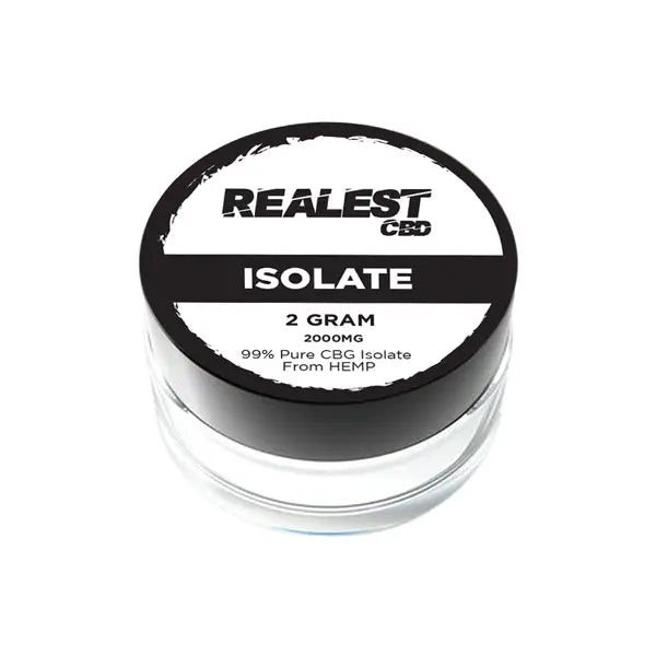 Realest CBD 2000mg CBG Isolate (BUY 1 GET 1 FREE) - CBD Products