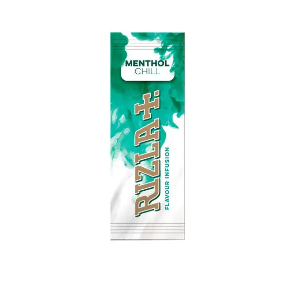 Rizla Menthol Chill Flavour Cards Infusion Pack of 25 - Smoking Products