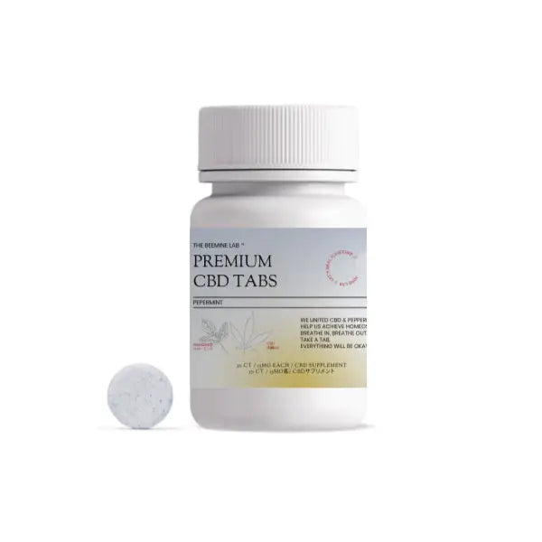 The Beemine Lab 450mg CBD Premium CBD Tabs - 30 tabs - CBD Products