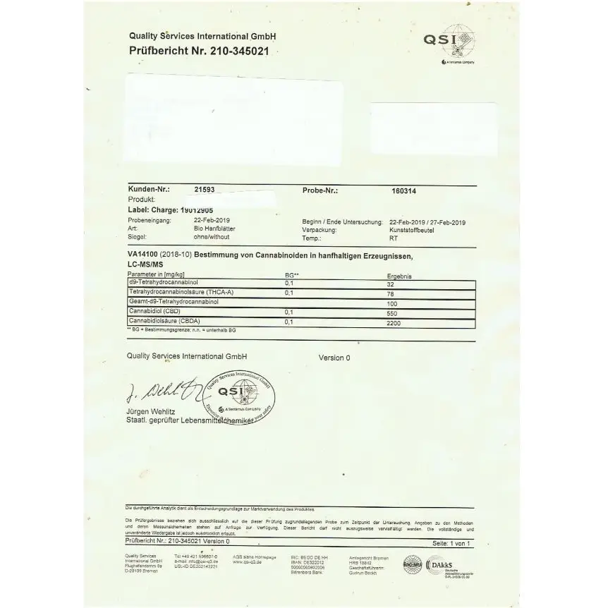 The Unusual Tea Company 3% CBD Hemp Tea - Chun Mee (Green Tea) 40g - CBD Products