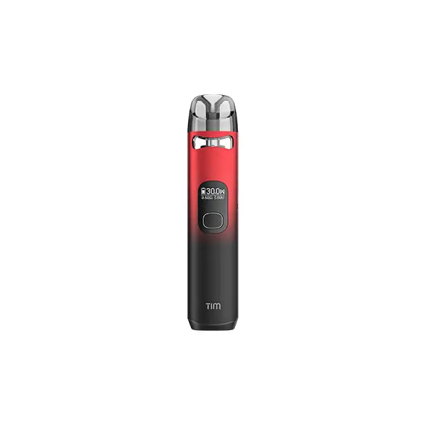 Vapefly x Dampfalot TV TIM Pod Vape Kit 30W - Black And Red - Vaping Products