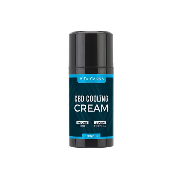 Vita Canna 1000mg CBD Cooling Cream 100ml - CBD Products