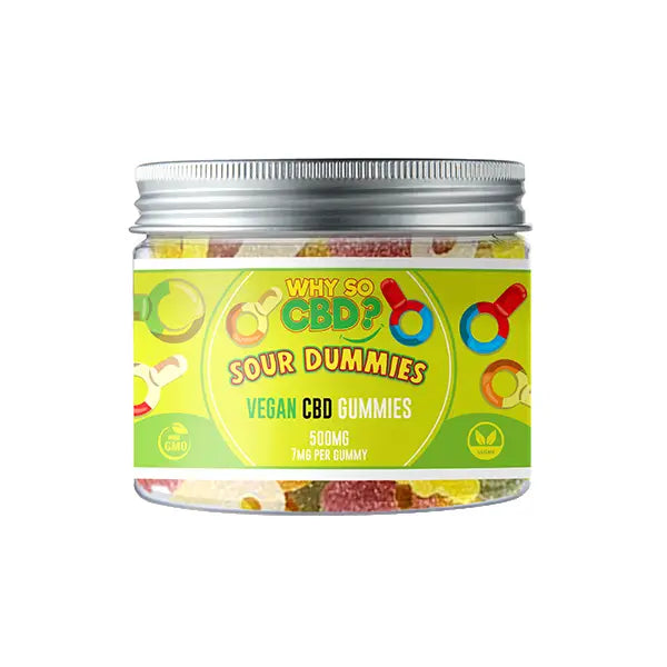 Why So CBD? 500mg Broad Spectrum CBD Small Vegan Gummies - 11 Flavours - CBD Products