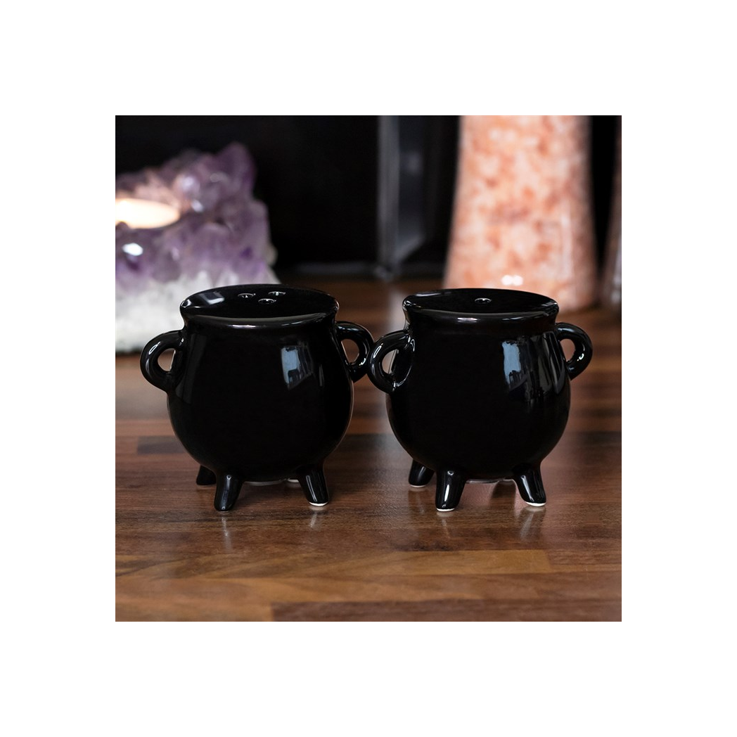 Cauldron Cruet Set