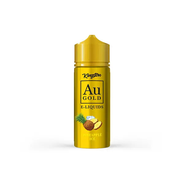 0mg AU Gold By Kingston 100ml Shortfill E-liquid (70VG/30PG) - Vaping Products