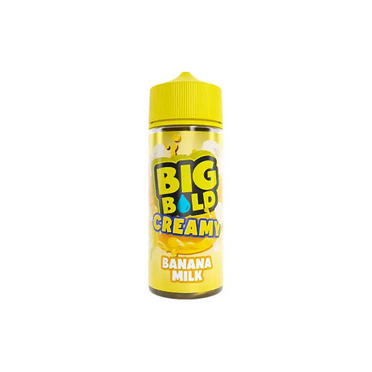 0mg Big Bold Creamy Series 100ml E-liquid (70VG/30PG) - Banana Milk - Vaping Products