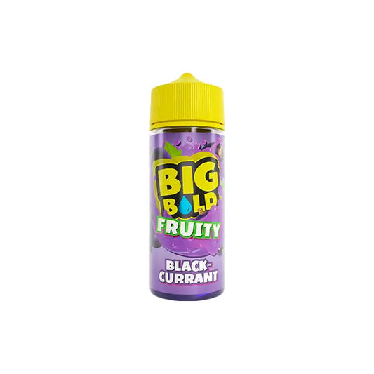 0mg Big Bold Fruity Series 100ml E-liquid (70VG/30PG) - Blackcurrant - Vaping Products
