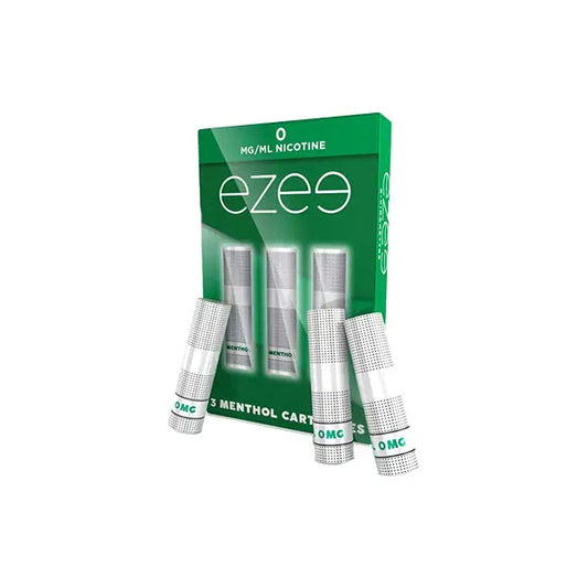 0mg Ezee E-cigarette Cartridges Menthol 1050 Puffs - Vaping Products