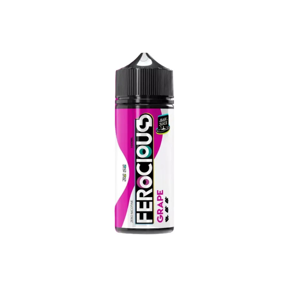 0mg Fantasi Ferocious Bar Juice 100ml Shortfill (50VG/50PG) - Vaping Products