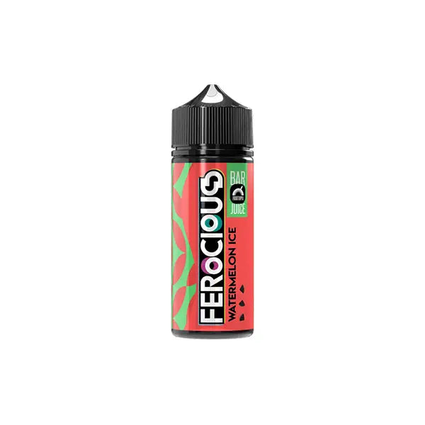 0mg Fantasi Ferocious Bar Juice 100ml Shortfill (50VG/50PG) - Vaping Products