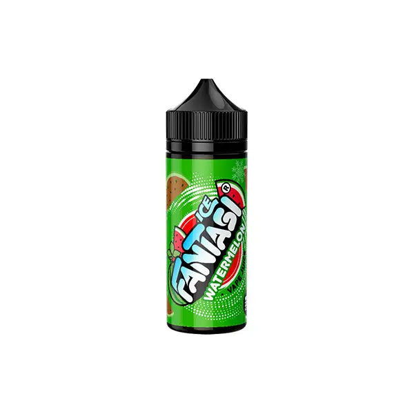 0mg Fantasi Ice 100ml Shortfill E-Liquid (50VG/50PG) - Watermelon Ice - Vaping Products