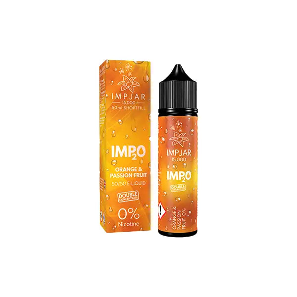 0mg Imp Jar Imp2O 50ml Shortfill (50VG/50PG) - Vaping Products