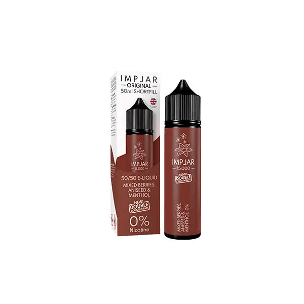 0mg Imp Jar Original 50ml Shortfill (50VG/50PG) - Vaping Products