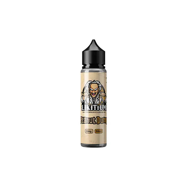 0mg Likitium Shortfill 50ml (70VG/30PG) - Vaping Products