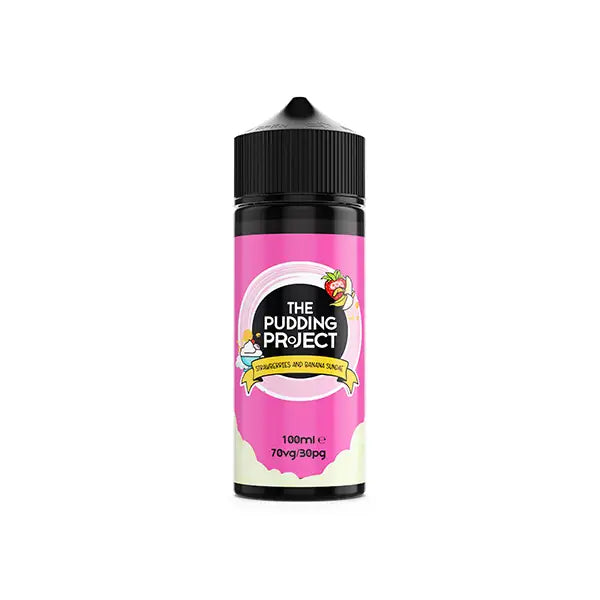 0mg Pudding Project E-liquid Shortfill 100ml (70VG/30PG) - Vaping Products