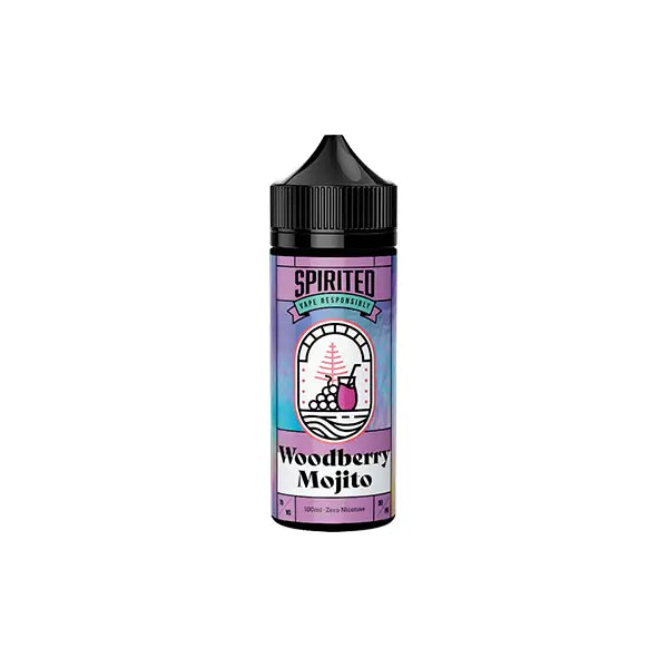 0mg Spirited By Fantasi 100ml Shortfill (70VG/30PG) - Vaping Products