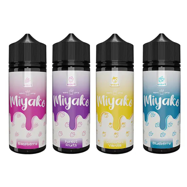 0mg Wick Liquor Miyako Yoghurt 100ml Shortfill (70VG/30PG) - Vaping Products