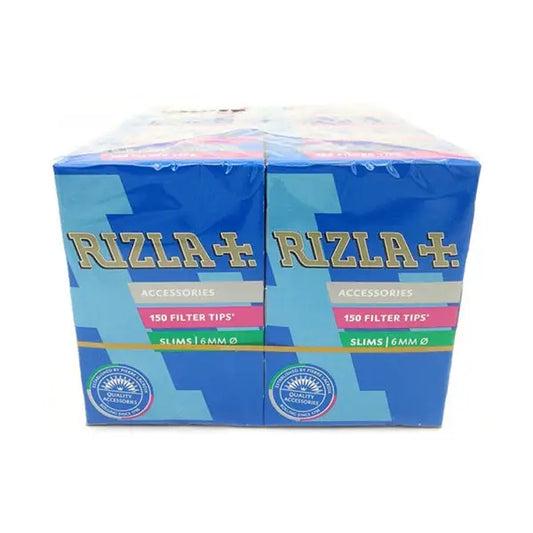 10 Pack Slim 6mm Rizla Filter Tips - Smoking Products