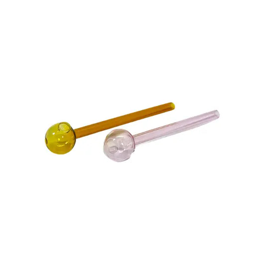 10 X Globe Shape Smoking Glass Pipe 15cm - BL132 - GS1054 - Smoking Products