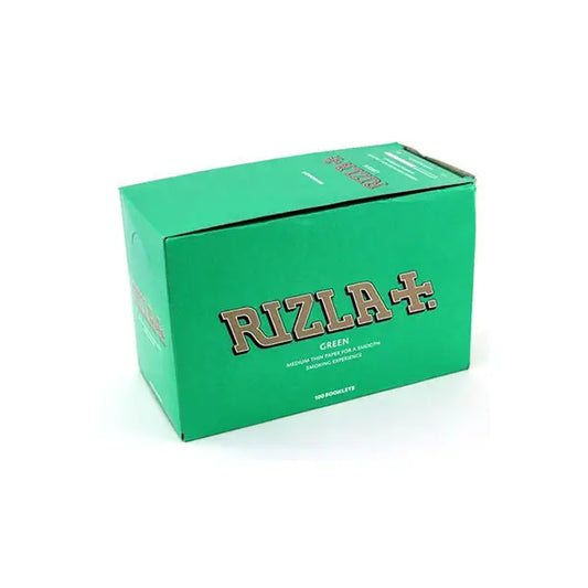 100 Green Regular Rizla Rolling Papers - Smoking Products