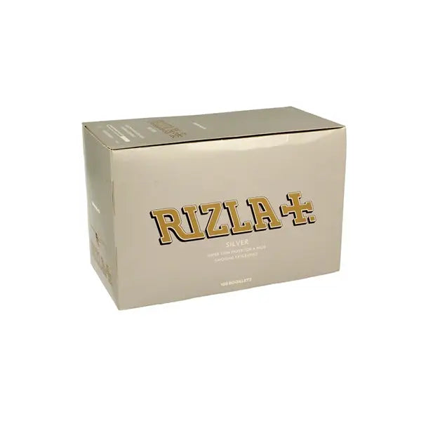100 Silver Regular Rizla Rolling Papers - Smoking Products